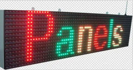 Εξωτερική οθόνη LED πλήρους χρώματος RGB HD εμπρός/πίσω συντήρηση DIP οθόνη LED με MBI IC