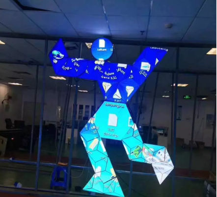 P2 εσωτερικό 3840 βούρτσας Ακανόνιστη οθόνη LED Kinglight λάμπα οθόνη τοίχου