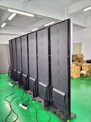 Αλουμινένιο ντουλάπι P2.5mm GOB LED οθόνη για εσωτερικές οπτικές λύσεις Αδιάβροχη