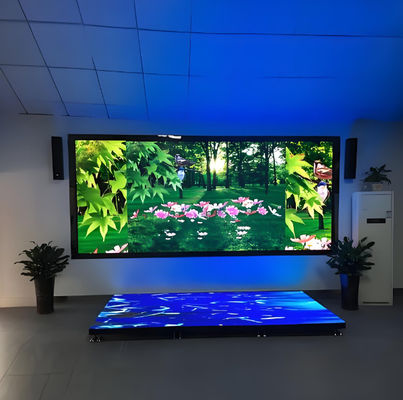 SMD P10 εσωτερική σταθερή οθόνη οθόνης LED με 3840 υψηλή ανανέωση βούρτσας και 1200CD φωτεινότητα