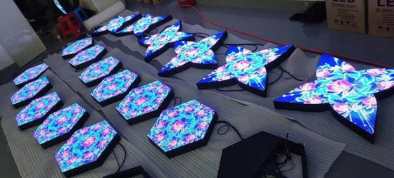 SMD 3mm Pixel P3 Curved LED Screen για εμπορική διαφήμιση