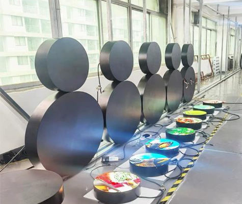 P2.5 Ευέλικτη οθόνη οθόνης LED ακανόνιστης μορφής με πολλαπλά χαρακτηριστικά